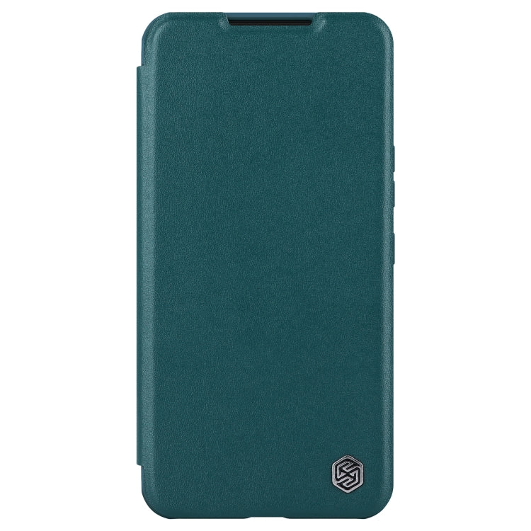 NILLKIN QIN Series Pro Sliding Camera Cover Design Leather Phone Case, For Samsung Galaxy S22+ 5G