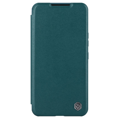 NILLKIN QIN Series Pro Sliding Camera Cover Design Leather Phone Case, For Samsung Galaxy S22+ 5G