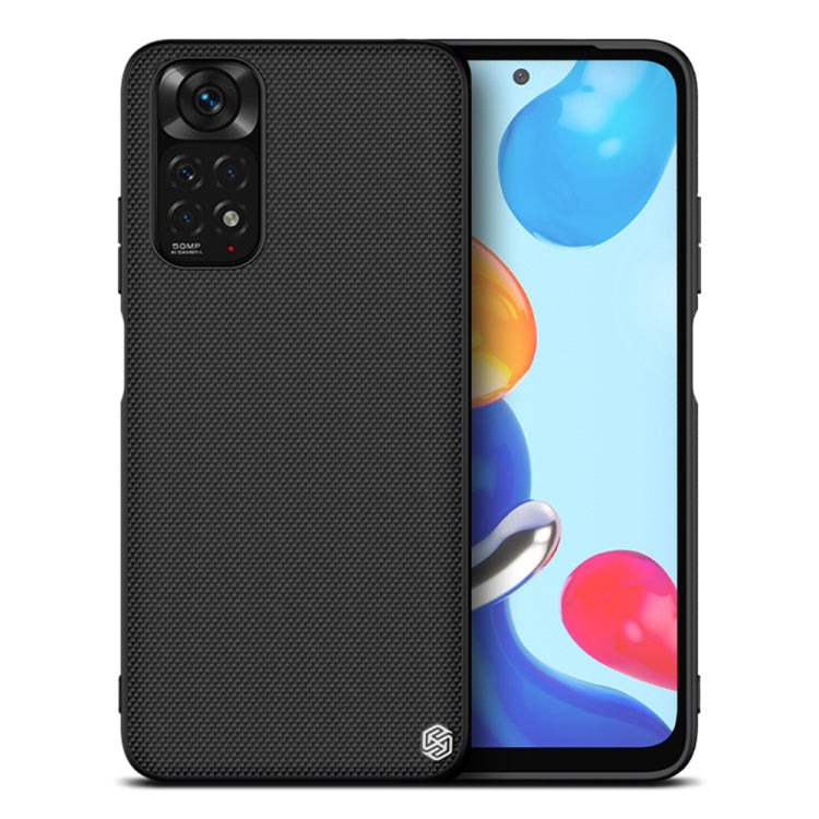 NILLKIN 3D Textured Nylon Fiber TPU Phone Case, For Xiaomi Redmi Note 11 4G Global