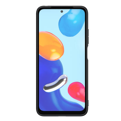 NILLKIN 3D Textured Nylon Fiber TPU Phone Case, For Xiaomi Redmi Note 11 4G Global