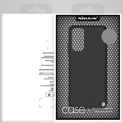 NILLKIN 3D Textured Nylon Fiber TPU Phone Case, For Xiaomi Redmi Note 11 4G Global