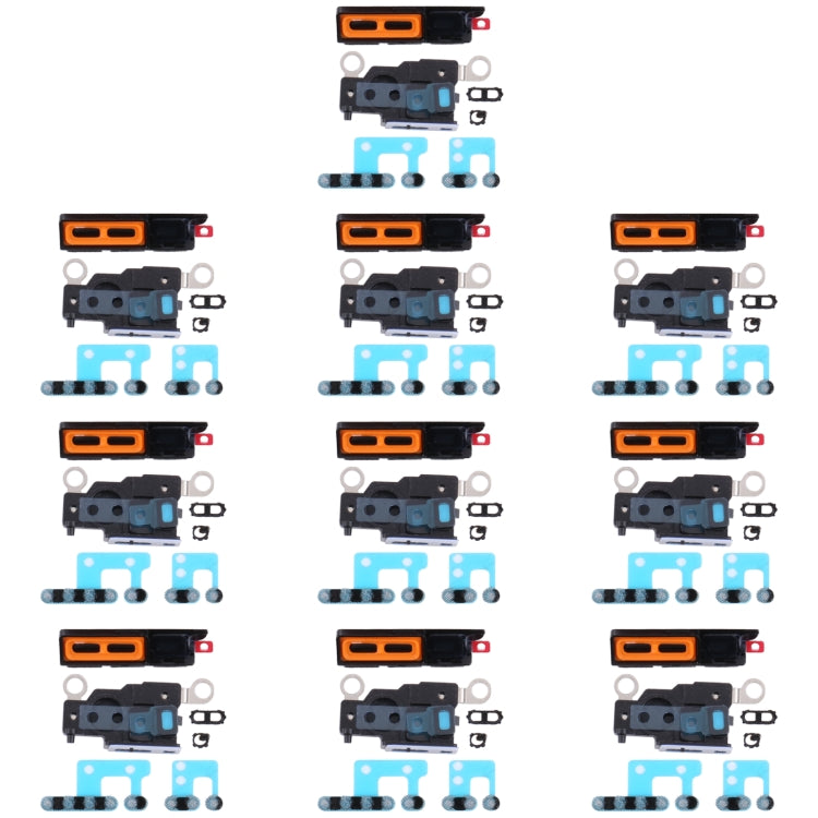 10 PCS Speaker Dustproof Mesh with Frame, For iPhone 13, For iPhone 13 mini, For iPhone 13 Pro, For iPhone 13 Pro Max