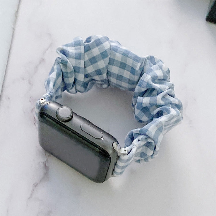 Bracelet en tissu élastique à boucle unique pour Apple Watch Series, 7 41mm / 6&SE&5&4 40mm / 3&2&1 38mm, 7 45mm / 6&SE&5&4 44mm / 3&2&1 42mm