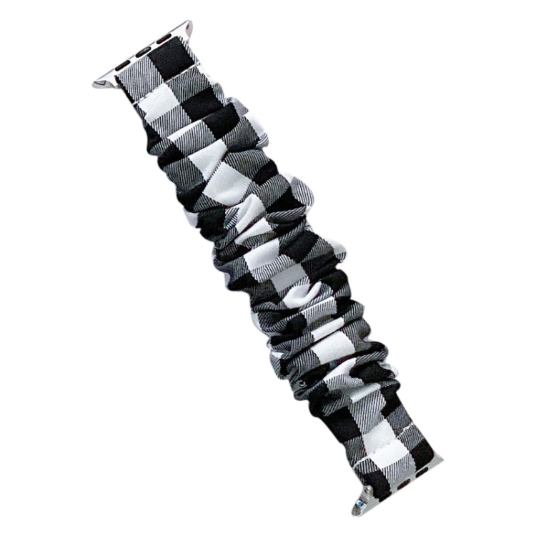 Bracelet en tissu élastique à boucle unique pour Apple Watch Series, 7 41mm / 6&SE&5&4 40mm / 3&2&1 38mm, 7 45mm / 6&SE&5&4 44mm / 3&2&1 42mm