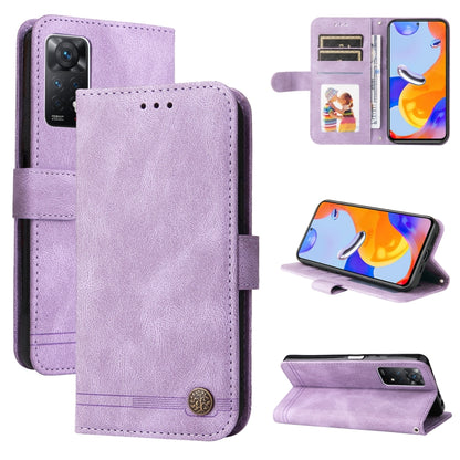 Skin Feel Life Tree Metal Button Horizontal Flip Leather Case, For Xiaomi Redmi Note 11 4G(Global), For Xiaomi Redmi Note 11 Pro 4G, For OPPO Realme 9i / A36 4G / A76 4G(Global), For OPPO Realme GT2 Pro, For OPPO Realme 9 Pro+                          ...