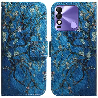 Coloured Drawing Leather Phone Case, For Tecno Spark 7 Pro, For Tecno Spark 8 / 8T, For Tecno Spark 8P, For Tecno Spark Go 2022 / Spark 8C