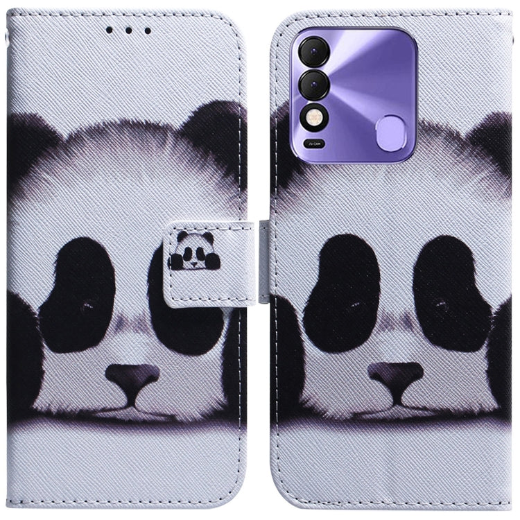 Coloured Drawing Leather Phone Case, For Tecno Spark 7 Pro, For Tecno Spark 8 / 8T, For Tecno Spark 8P, For Tecno Spark Go 2022 / Spark 8C