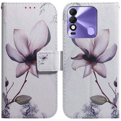 Coloured Drawing Leather Phone Case, For Tecno Spark 7 Pro, For Tecno Spark 8 / 8T, For Tecno Spark 8P, For Tecno Spark Go 2022 / Spark 8C