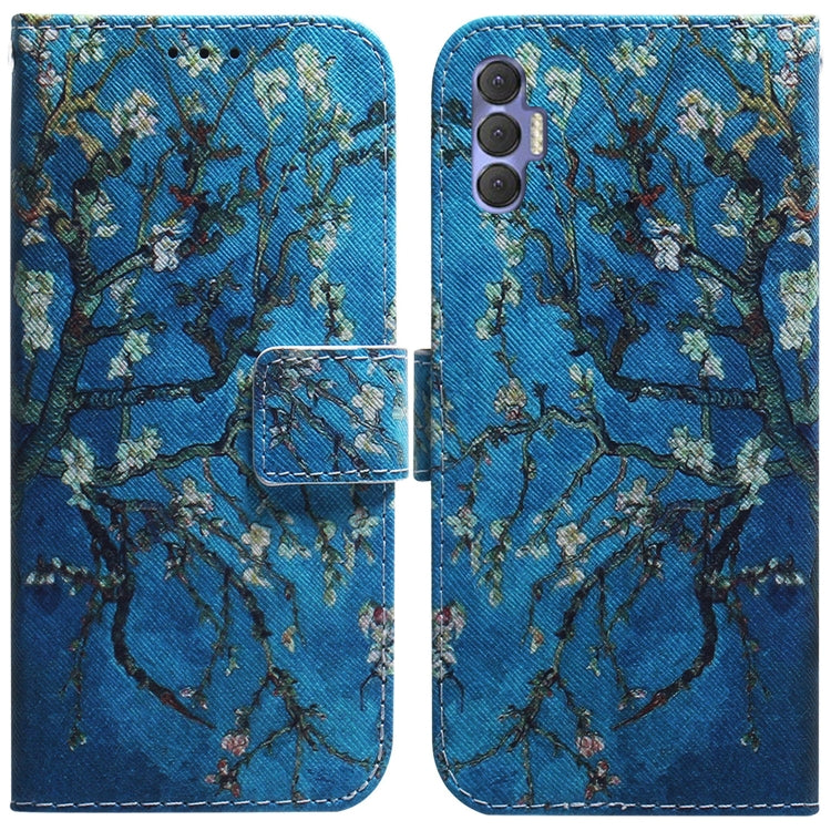 Coloured Drawing Leather Phone Case, For Tecno Spark 7 Pro, For Tecno Spark 8 / 8T, For Tecno Spark 8P, For Tecno Spark Go 2022 / Spark 8C