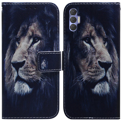 Coloured Drawing Leather Phone Case, For Tecno Spark 7 Pro, For Tecno Spark 8 / 8T, For Tecno Spark 8P, For Tecno Spark Go 2022 / Spark 8C