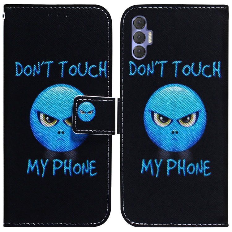 Coloured Drawing Leather Phone Case, For Tecno Spark 7 Pro, For Tecno Spark 8 / 8T, For Tecno Spark 8P, For Tecno Spark Go 2022 / Spark 8C