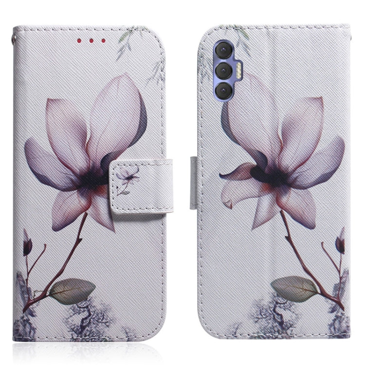 Coloured Drawing Leather Phone Case, For Tecno Spark 7 Pro, For Tecno Spark 8 / 8T, For Tecno Spark 8P, For Tecno Spark Go 2022 / Spark 8C