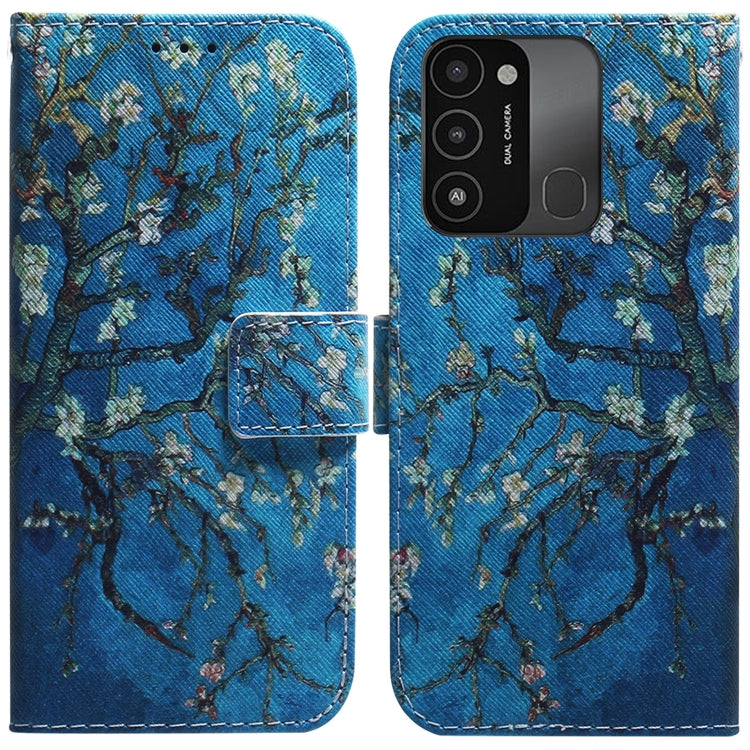 Coloured Drawing Leather Phone Case, For Tecno Spark 7 Pro, For Tecno Spark 8 / 8T, For Tecno Spark 8P, For Tecno Spark Go 2022 / Spark 8C