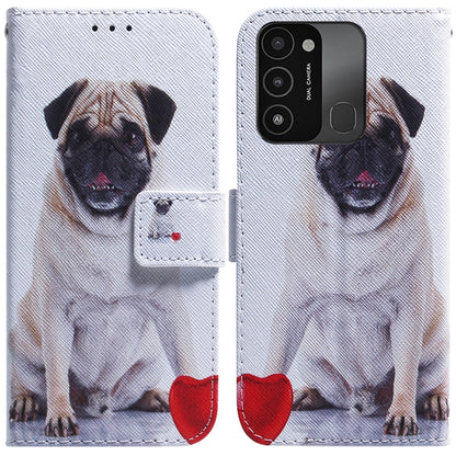 Coloured Drawing Leather Phone Case, For Tecno Spark 7 Pro, For Tecno Spark 8 / 8T, For Tecno Spark 8P, For Tecno Spark Go 2022 / Spark 8C