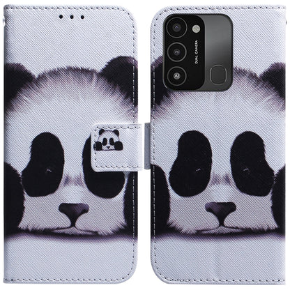 Coloured Drawing Leather Phone Case, For Tecno Spark 7 Pro, For Tecno Spark 8 / 8T, For Tecno Spark 8P, For Tecno Spark Go 2022 / Spark 8C