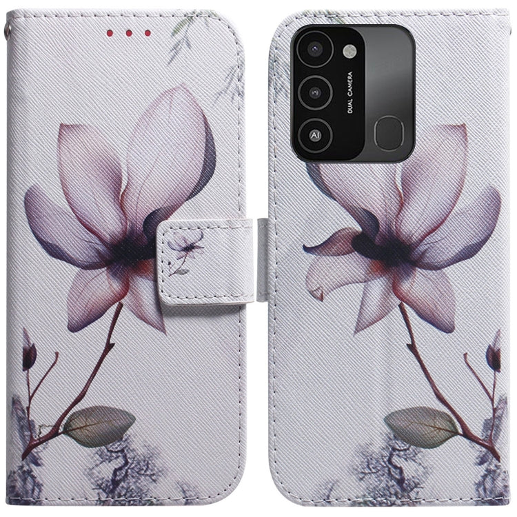 Coloured Drawing Leather Phone Case, For Tecno Spark 7 Pro, For Tecno Spark 8 / 8T, For Tecno Spark 8P, For Tecno Spark Go 2022 / Spark 8C