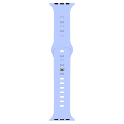 Liquid Silicone Watchband For Apple Watch Series, 7 45mm / 6&SE&5&4 44mm / 3&2&1 42mm