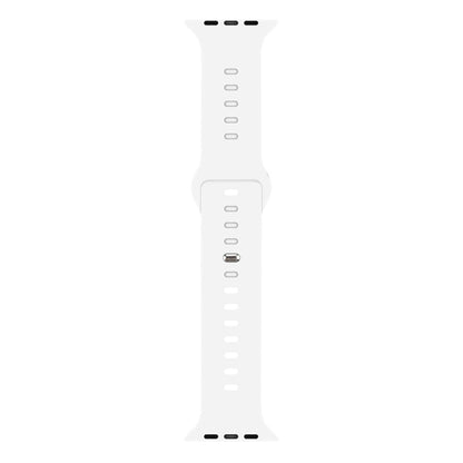 Liquid Silicone Watchband For Apple Watch Series, 7 45mm / 6&SE&5&4 44mm / 3&2&1 42mm