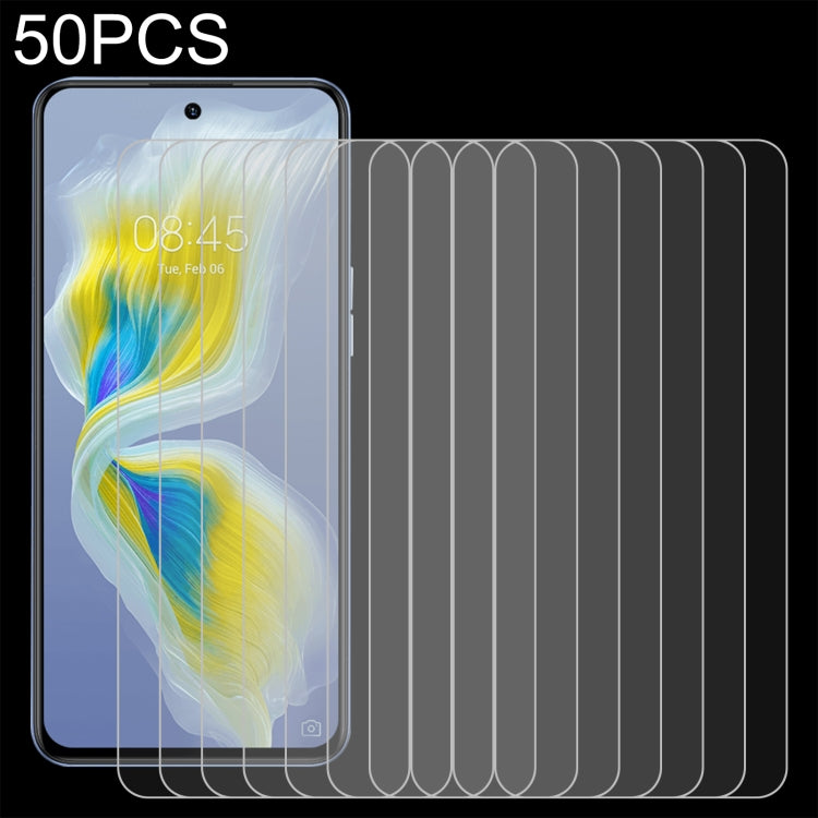 50 PCS 0.26mm 9H 2.5D Tempered Glass Film, For Tecno Camon 18i(50 PCS), For CUBOT J3 Pro(50 PCS), For CUBOT King Kong(50 PCS), For CUBOT King Kong 3(50 PCS), For CUBOT Max(50 PCS), For CUBOT Max 2(50 PCS), For CUBOT P20(50 PCS), For CUBOT X20 Pro(50 PCS)