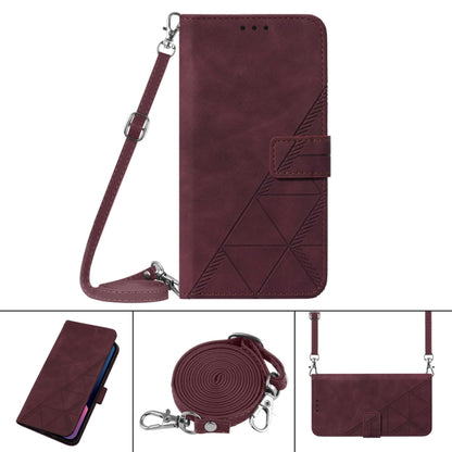 Crossbody 3D Embossed Flip Leather Phone Case, For OPPO Realme 8 / 8 Pro, For OPPO Realme 8i, For OPPO Realme C11, For OPPO Realme C12 / C25, For OPPO Realme C15, For OPPO Realme C21Y, For OPPO Realme GT Master, For OPPO Realme Narzo 50A               ...