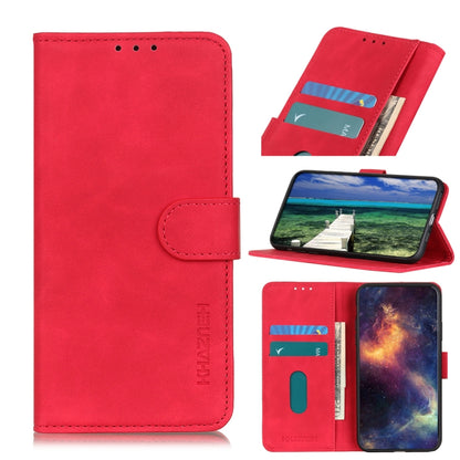 KHAZNEH Retro Texture Horizontal Flip Leather Phone Case, For Sony Xperia 10 IV, For Sony Xperia I  IV, For Xiaomi Redmi Note 11E, For vivo Y75 5G / Y55 5G