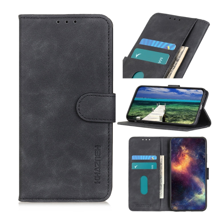 KHAZNEH Retro Texture Horizontal Flip Leather Phone Case, For Sony Xperia 10 IV, For Sony Xperia I  IV, For Xiaomi Redmi Note 11E, For vivo Y75 5G / Y55 5G