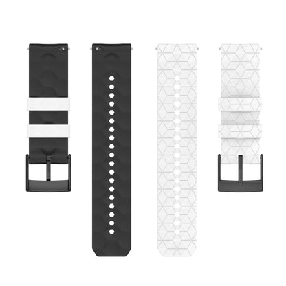 Two-color Silicone Watchband, For Suunto 9