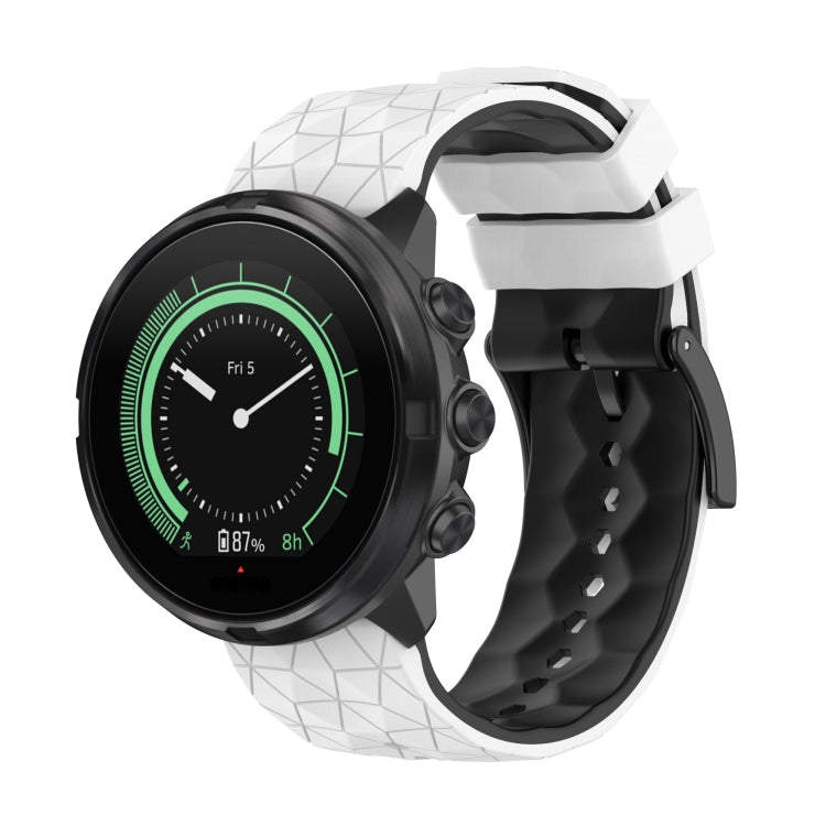 Two-color Silicone Watchband, For Suunto 9