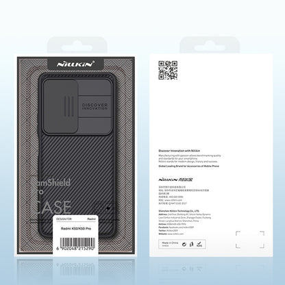 NILLKIN CamShield Pro Series PC Full Coverage Phone Case, For Xiaomi Redmi K50 / K50 Pro