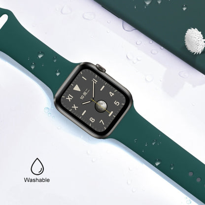 Mutural Liquid Silicone Watchband, For Apple Watch Series 7 41mm / 6 & SE & 5 & 4 40mm / 3 & 2 & 1 38mm, For Apple Watch Ultra 49mm / Series 8&7 45mm / SE 2&6&SE&5&4 44mm / 3&2&1 42mm