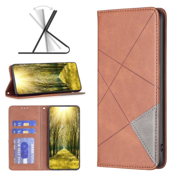 Prismatic Invisible Magnetic Leather Phone Case, For OnePlus 10 Pro 5G, For OPPO Realme GT Neo3, For Google Pixel 7 5G, For Xiaomi Redmi 10 5G / Note 11E, For Xiaomi Redmi 10C