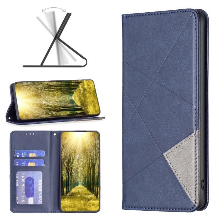 Prismatic Invisible Magnetic Leather Phone Case, For OnePlus 10 Pro 5G, For OPPO Realme GT Neo3, For Google Pixel 7 5G, For Xiaomi Redmi 10 5G / Note 11E, For Xiaomi Redmi 10C