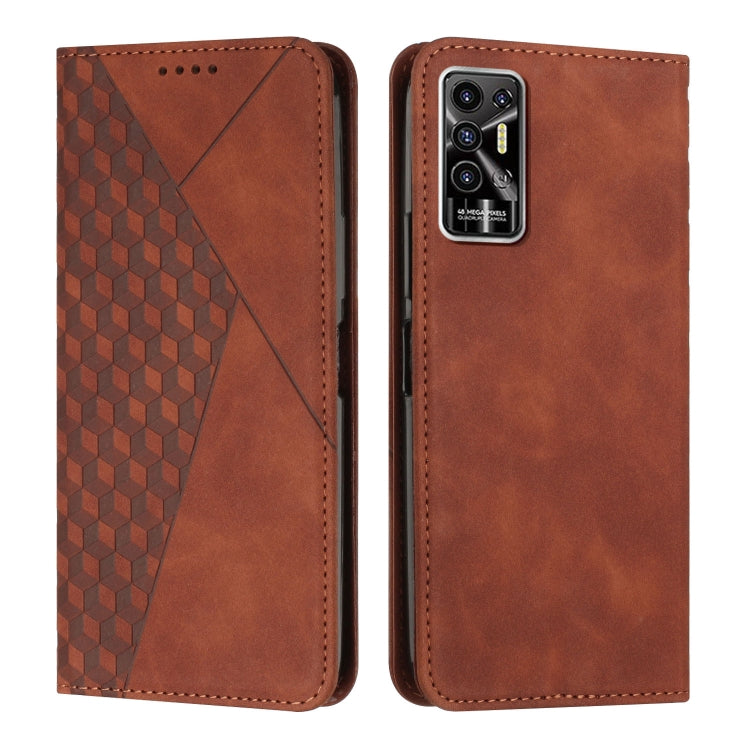 Diamond Splicing Skin Feel Magnetic Leather Phone Case, For Tecno Camon 17P / 17 Pro, For Tecno Camon 18P / 18, For Tecno Camon 18 Premier, For Tecno POP 5 LTE, For Tecno Pova 2, For Tecno Pova Neo, For Tecno Spark 7, For Tecno Spark 8P                ...