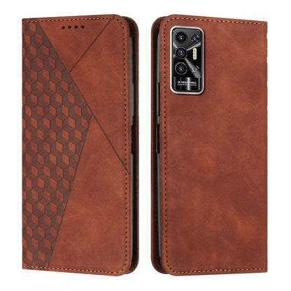 Diamond Splicing Skin Feel Magnetic Leather Phone Case, For Tecno Camon 17P / 17 Pro, For Tecno Camon 18P / 18, For Tecno Camon 18 Premier, For Tecno POP 5 LTE, For Tecno Pova 2, For Tecno Pova Neo, For Tecno Spark 7, For Tecno Spark 8P                ...