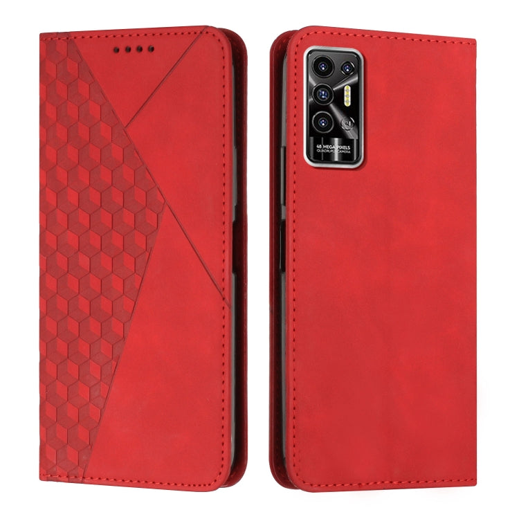 Diamond Splicing Skin Feel Magnetic Leather Phone Case, For Tecno Camon 17P / 17 Pro, For Tecno Camon 18P / 18, For Tecno Camon 18 Premier, For Tecno POP 5 LTE, For Tecno Pova 2, For Tecno Pova Neo, For Tecno Spark 7, For Tecno Spark 8P                ...