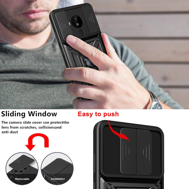 Sliding Camera Cover Design TPU+PC Phone Case, For Nokia C10, For Nokia C30, For Nokia G10 / G20, For OPPO Realme 9 Pro+, For OPPO Realme 9i/A36