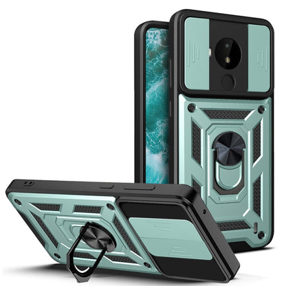 Sliding Camera Cover Design TPU+PC Phone Case, For Nokia C10, For Nokia C30, For Nokia G10 / G20, For OPPO Realme 9 Pro+, For OPPO Realme 9i/A36