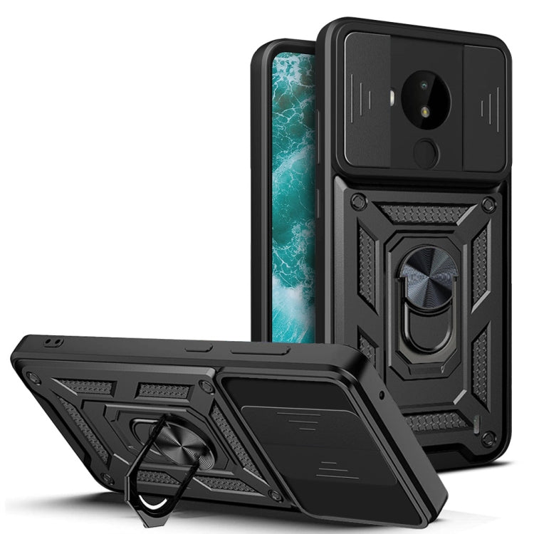 Sliding Camera Cover Design TPU+PC Phone Case, For Nokia C10, For Nokia C30, For Nokia G10 / G20, For OPPO Realme 9 Pro+, For OPPO Realme 9i/A36