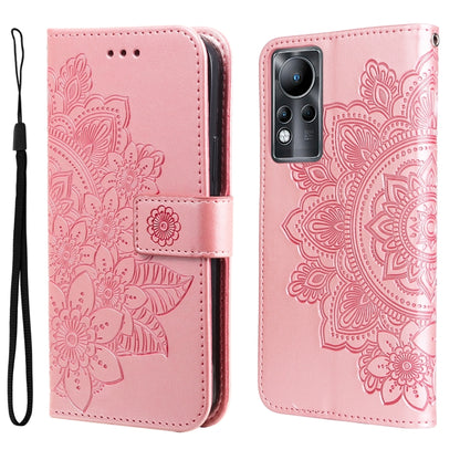7-petal Flowers Embossing Pattern Horizontal Flip Leather Case, For Xiaomi Redmi Note 11E/Redmi 10 Prime+ 5G, For Huawei Nova 9 Pro/Honor 50 Pro, For Infinix Hot 11, For Infinix Note 11, For Infinix Note 11 Pro/Note 11s, For OPPO Realme C35            ...