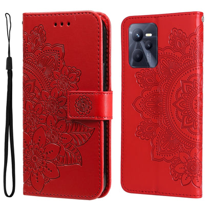 7-petal Flowers Embossing Pattern Horizontal Flip Leather Case, For Xiaomi Redmi Note 11E/Redmi 10 Prime+ 5G, For Huawei Nova 9 Pro/Honor 50 Pro, For Infinix Hot 11, For Infinix Note 11, For Infinix Note 11 Pro/Note 11s, For OPPO Realme C35            ...