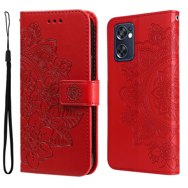 7-petal Flowers Embossing Pattern Horizontal Flip Leather Case, For Xiaomi Redmi Note 11E/Redmi 10 Prime+ 5G, For Huawei Nova 9 Pro/Honor 50 Pro, For Infinix Hot 11, For Infinix Note 11, For Infinix Note 11 Pro/Note 11s, For OPPO Realme C35            ...