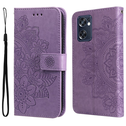 7-petal Flowers Embossing Pattern Horizontal Flip Leather Case, For Xiaomi Redmi Note 11E/Redmi 10 Prime+ 5G, For Huawei Nova 9 Pro/Honor 50 Pro, For Infinix Hot 11, For Infinix Note 11, For Infinix Note 11 Pro/Note 11s, For OPPO Realme C35            ...