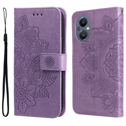 7-petal Flowers Embossing Pattern Horizontal Flip Leather Case, For Xiaomi Redmi Note 11E/Redmi 10 Prime+ 5G, For Huawei Nova 9 Pro/Honor 50 Pro, For Infinix Hot 11, For Infinix Note 11, For Infinix Note 11 Pro/Note 11s, For OPPO Realme C35            ...