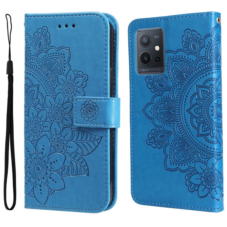 7-petal Flowers Embossing Pattern Horizontal Flip Leather Case, For Xiaomi Redmi Note 11E/Redmi 10 Prime+ 5G, For Huawei Nova 9 Pro/Honor 50 Pro, For Infinix Hot 11, For Infinix Note 11, For Infinix Note 11 Pro/Note 11s, For OPPO Realme C35            ...