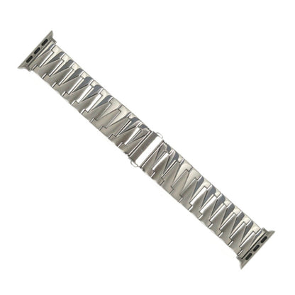 Aluminum Alloy Gear Matte Watchband For Apple Watch Series, 7 41mm / 6&SE&5&4 40mm / 3&2&1 38mm, 7 45mm / 6&SE&5&4 44mm / 3&2&1 42mm