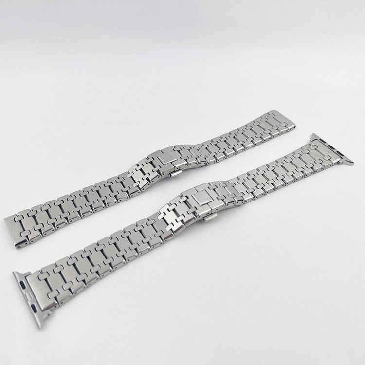 Pasek do zegarka Oak Three Strains Metal do zegarka Apple Watch Series, 7 41 mm / 6&SE&5&4 40 mm / 3&2&1 38 mm, 7 45 mm / 6&SE&5&4 44 mm / 3&2&1 42 mm