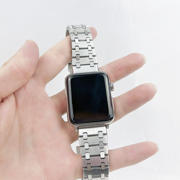 Pasek do zegarka Oak Three Strains Metal do zegarka Apple Watch Series, 7 41 mm / 6&SE&5&4 40 mm / 3&2&1 38 mm, 7 45 mm / 6&SE&5&4 44 mm / 3&2&1 42 mm