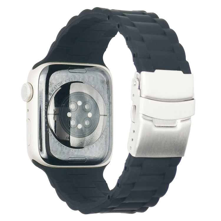 Three Beads Watchband For Apple Watch Series, 7 41mm / 6&SE&5&4 40mm / 3&2&1 38mm, 7 45mm / 6&SE&5&4 44mm / 3&2&1 42mm