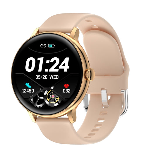 Q71 Pro 1.28 inch TFT Screen Silicone Strap Smart Watch, Support Bluetooth Call / Menstrual Cycle Reminder, Silicone Strap(Black), Silicone Strap(Rose Gold), Silicone Strap(Black Gold)