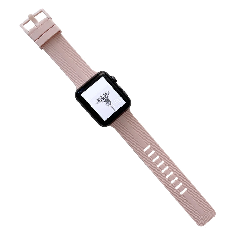 Bracelet de montre en silicone tressé pour Apple Watch Series, 7 41mm / 6&SE&5&4 40mm / 3&2&1 38mm, 7 45mm / 6&SE&5&4 44mm / 3&2&1 42mm